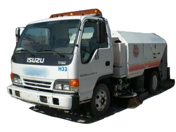 Isuzu sweeper truck3